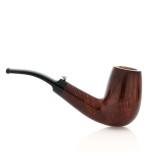 Pipe L'anatra shape bent chimney natural briar 1 egg-L'Anatra