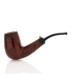 Pipe L'anatra shape bent chimney natural briar 1 egg-L'Anatra