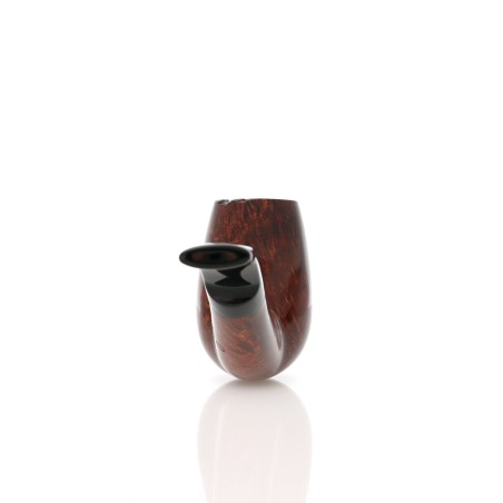 Pipe L'anatra shape bent chimney natural briar 1 egg-L'Anatra