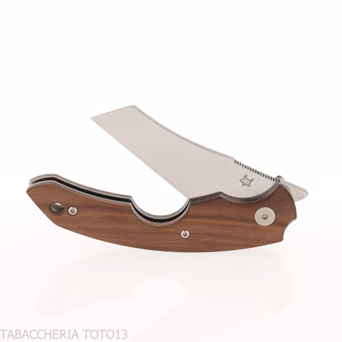 Coltello tagliasigari Fox Virtus manico legno noce - Accessori Per Sigari