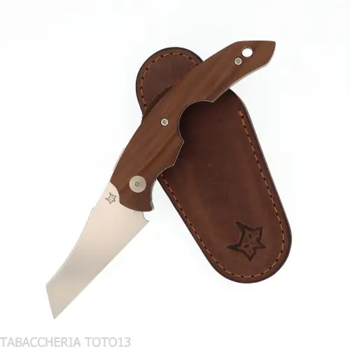 Coltello tagliasigari Fox Virtus manico legno noce - Accessori Per Sigari