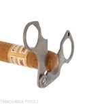 Ciseaux à cigares double lame Damas modèle Figaro par Fox Knives - Accessoires Cigare - Métal