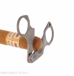 Zigarrenschere mit zwei Klingen aus Damast, Modell Figaro von Fox Knives - Zubehör Cigar