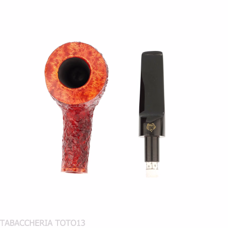 Pipe de billard rustique Crown Viking - Pipe Pour le Tabac - Racine naturelle