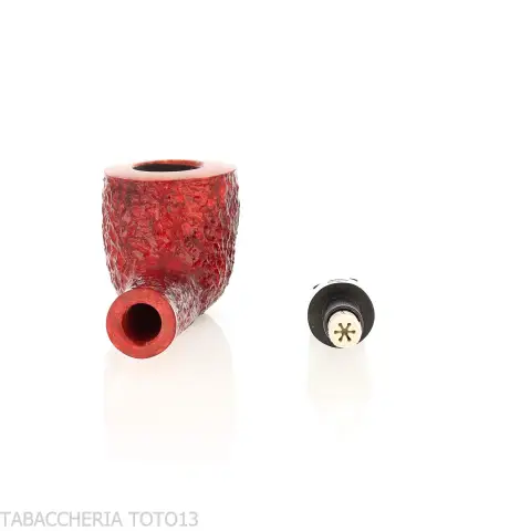Pipa Crown Viking billiard rusticata - Pipe