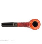 Pipe de billard rustique Crown Viking - Pipe Pour le Tabac - Racine naturelle