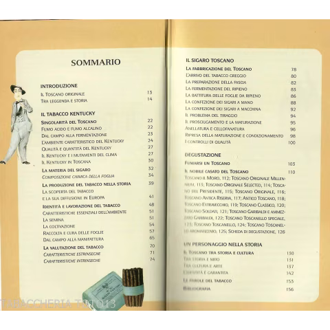 Il Toscano libro guida al sigaro Italiano Giunti editore - Accessori Per Sigari