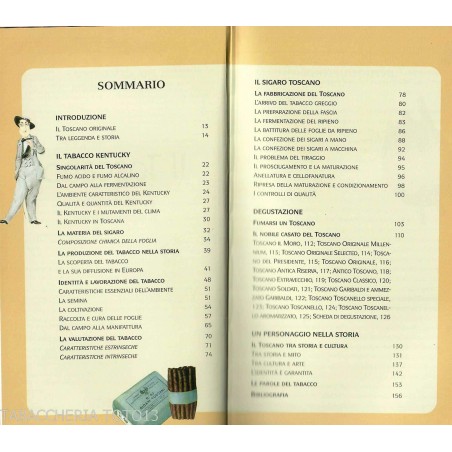 The Toscano cigar guide book Italian Giunti publisher - Accessories Cigar