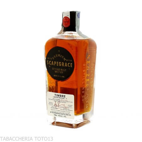 Scapegrace Timbre edición limitada IV whisky de malta de Nueva Zelanda