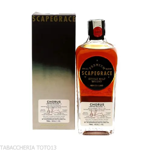 Scapegrace Chorus limited release II single malt Vol.46% Cl.70 - Licores