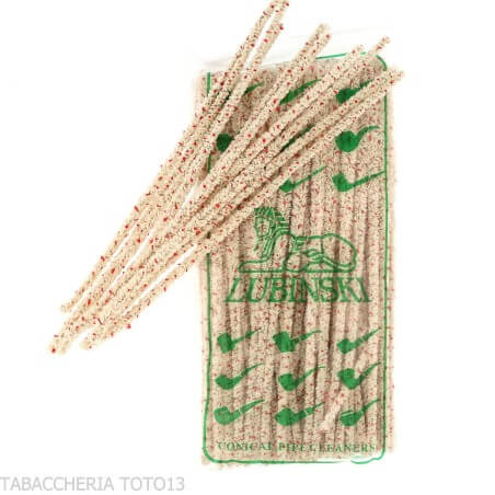 Lubinski abrasive konische Pfeifenreiniger, 1 Packung à 100 Stück - Zubehör für Tabakpfeifen