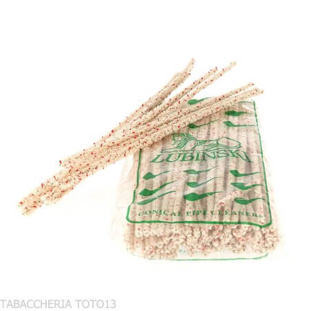 Lubinski abrasive conical pipe cleaners, 1 pack of 100 pieces - Accessories for tobacco pipes - Metal