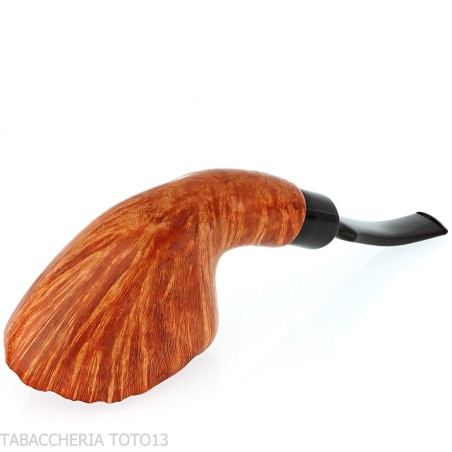 Crown Collector Pipe Dublin Curved - Tobacco Pipes - Natural root