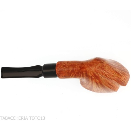 Crown Collector Pipe Dublin Curved - Tobacco Pipes - Natural root