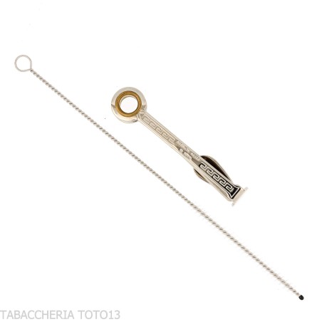 Nettoyeurs de pipes en acier et nylon pour pipes multiusages - Accessoires pour pipes - Métal