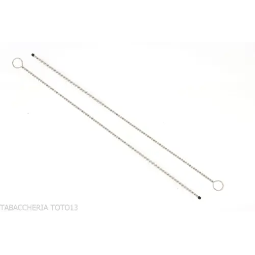 Limpiadores de pipas de acero y nylon para pipas multiusos - Accesorios para pipas de tabaco