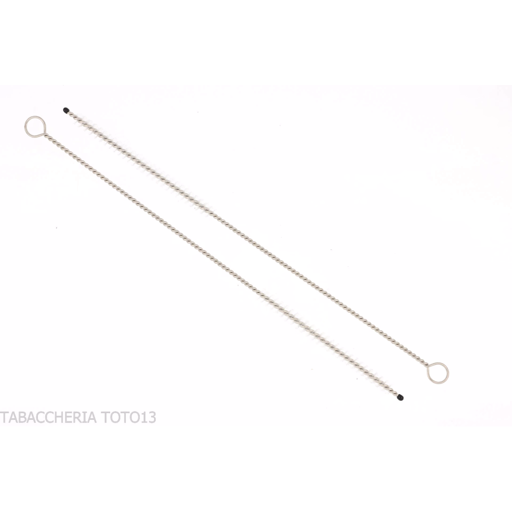Steel and nylon pipe cleaners for multi-use pipes - Accessories for tobacco pipes - Metal