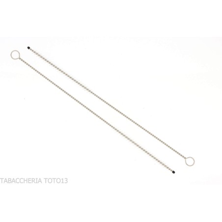 Nettoyeurs de pipes en acier et nylon pour pipes multiusages - Accessoires pour pipes - Métal