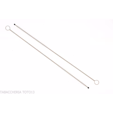 Scovolini in acciaio e nylon per pipa pluriuso-Scovolini