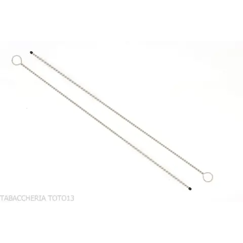 Scovolini in acciaio e nylon per pipa pluriuso - Accessori Per Pipe