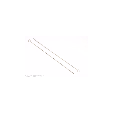 Steel and nylon pipe cleaners for multi-use pipes - Accessories for tobacco pipes - Metal