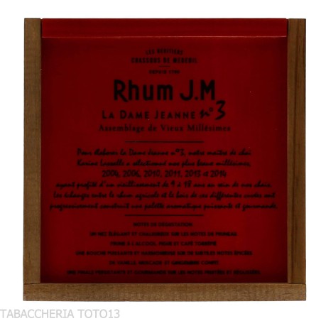 J.M. Rhum Agricole Dame Jeanne n°3 Vol.45,7% Cl.70 - Destilliert