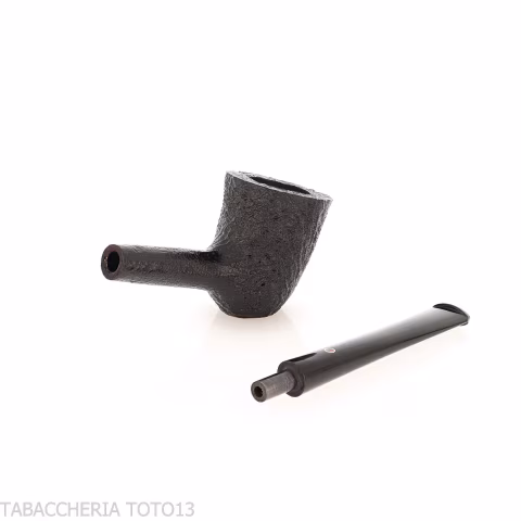 Pipa Ashton Ebony forma Cherrywood sabbiata scura - Pipe
