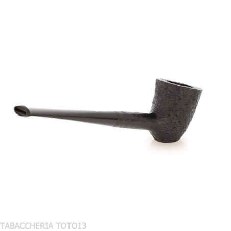 Ashton Ebenholzpfeife, Kirschholzform, dunkel sandgestrahlt-Ashton
