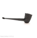 Ashton Ebenholzpfeife, Kirschholzform, dunkel sandgestrahlt-Ashton