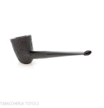 Ashton Ebenholzpfeife, Kirschholzform, dunkel sandgestrahlt-Ashton