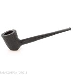 Ashton Ebenholzpfeife, Kirschholzform, dunkel sandgestrahlt-Ashton