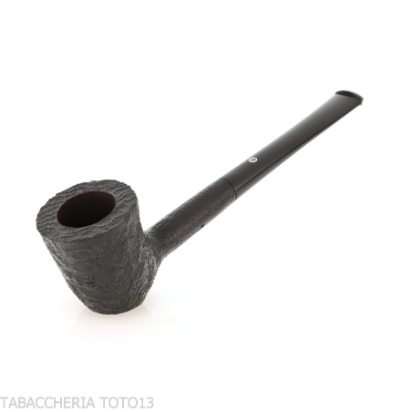Ashton Ebenholzpfeife, Kirschholzform, dunkel sandgestrahlt-Ashton