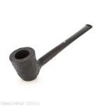 Pipa Ashton Ebony forma cherrywood arenado oscuro - Pipas de Tabaco