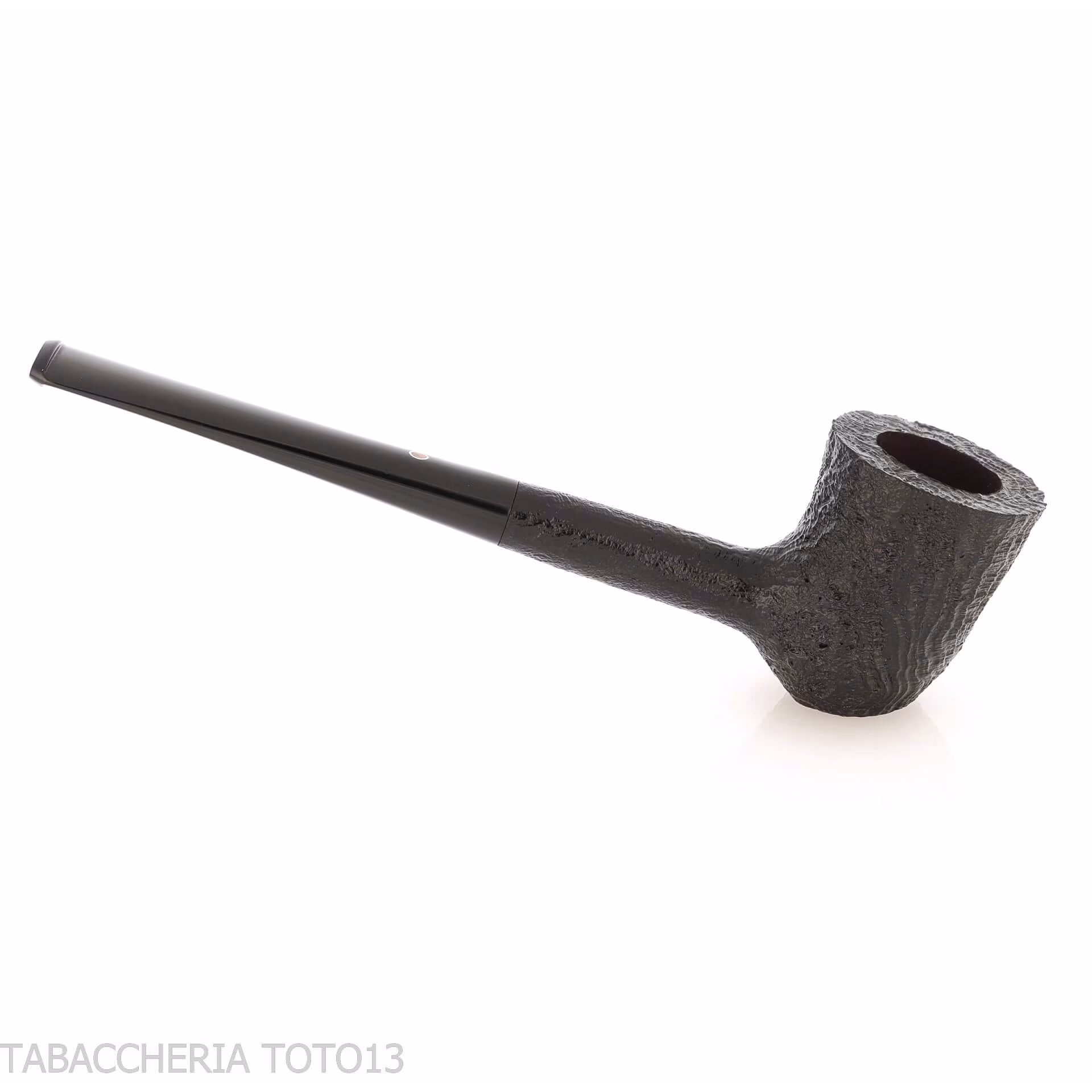 Pipa Ashton Ebony forma Cherrywood sabbiata scura - Pipe
