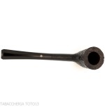 Ashton Ebenholzpfeife, Kirschholzform, dunkel sandgestrahlt-Ashton