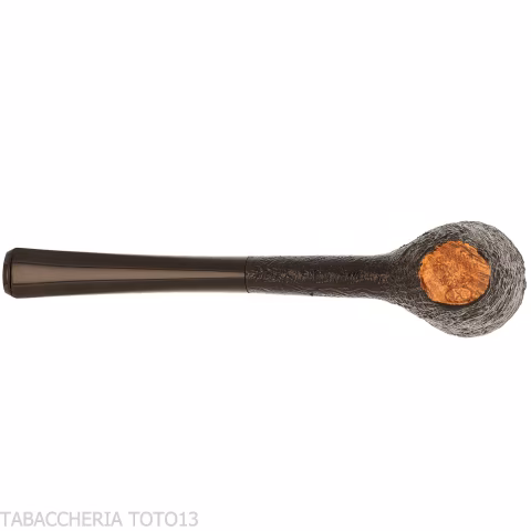 Pipa Ashton Ebony forma Cherrywood sabbiata scura - Pipe