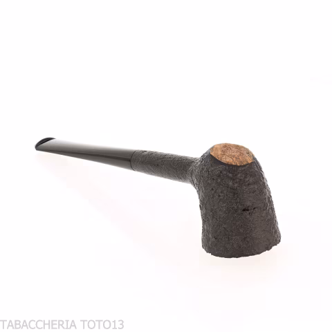 Pipa Ashton Ebony forma Cherrywood sabbiata scura - Pipe