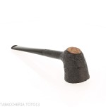 Ashton Ebenholzpfeife, Kirschholzform, dunkel sandgestrahlt-Ashton