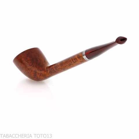 Pipa Canadian Cutty in radica naturale lucida - Pipe