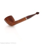 Pipe à tabac de forme Canadian Cutty en bruyère naturelle polie - Pipe Pour le Tabac - Racine naturelle