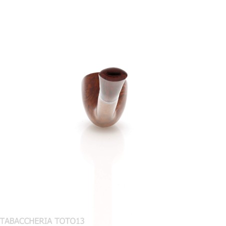 Pipa para tabaco Canadian Cutty de brezo natural pulido. - Pipas de Tabaco