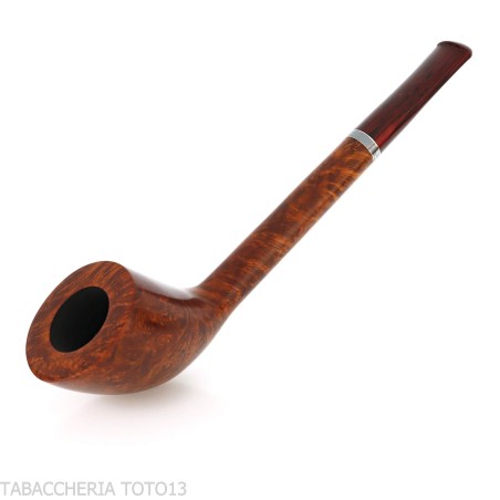 Pipa para tabaco Canadian Cutty de brezo natural pulido. - Pipas de Tabaco