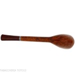 Pipe à tabac de forme Canadian Cutty en bruyère naturelle polie - Pipe Pour le Tabac - Racine naturelle