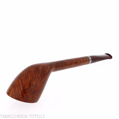 Tobacco pipe Canadian Cutty shape in natural polished briar - Tobacco Pipes - Natural root