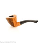 Mastro de Paja pipe à tabac de forme ovale dublin semi-courbée en bruyère sablée - Pipe Pour le Tabac - Racine naturelle