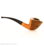 Mastro de Paja forma ovale dublin semicurva in radica sabbiata - Pipe