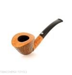 Mastro de Paja pipe à tabac de forme ovale dublin semi-courbée en bruyère sablée - Pipe Pour le Tabac - Racine naturelle