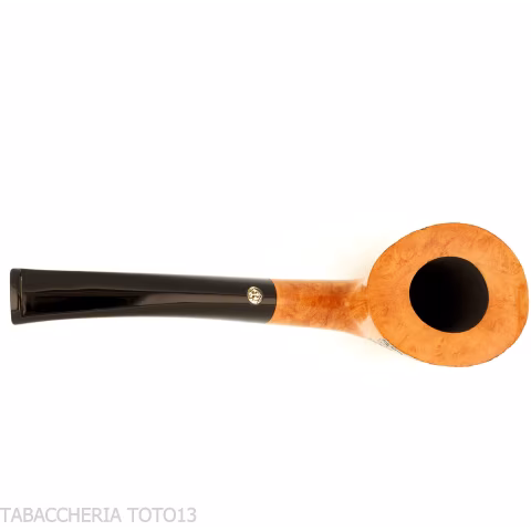 Mastro de Paja Pipa de tabaco de forma ovalada dublin semicurvada en brezo arenado - Pipas de Tabaco
