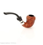 Mastro de Paja Pipe Boia mini en bruyère sablée, forme calebasse - Pipe Pour le Tabac - Racine naturelle