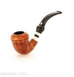 Mastro de Paja Pipe Boia mini en bruyère sablée, forme calebasse - Pipe Pour le Tabac - Racine naturelle